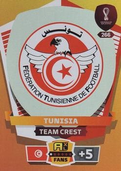 Team Crest Tunisia Panini Adrenalyn XL World Cup 2022 Team Crest #266