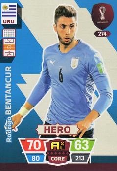 Rodrigo Bentancur Uruguay Panini Adrenalyn XL World Cup 2022 Hero #274