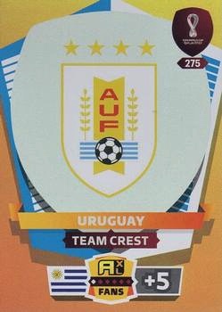 Team Crest Uruguay Panini Adrenalyn XL World Cup 2022 Team Crest #275