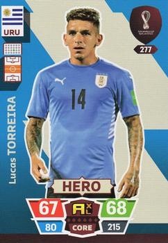 Lucas Torreira Uruguay Panini Adrenalyn XL World Cup 2022 Hero #277