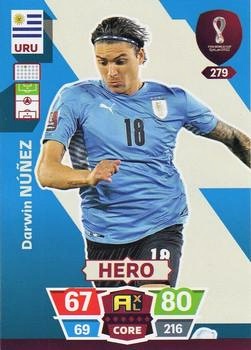 Darwin Nunez Uruguay Panini Adrenalyn XL World Cup 2022 Hero #279