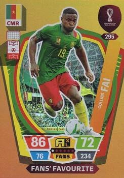 Collins Fai Cameroon Panini Adrenalyn XL World Cup 2022 Fans' Favourite #295