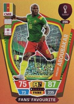 Vincent Aboubakar Cameroon Panini Adrenalyn XL World Cup 2022 Fans' Favourite #296