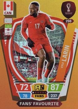 Cyle Larin Canada Panini Adrenalyn XL World Cup 2022 Fans' Favourite #298