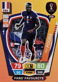 Paul Pogba France Panini Adrenalyn XL World Cup 2022 Fans' Favourite #306