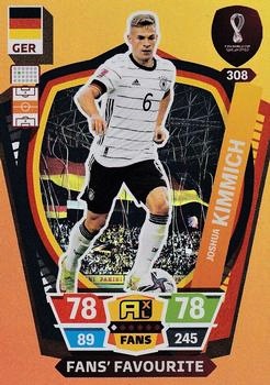 Joshua Kimmich Germany Panini Adrenalyn XL World Cup 2022 Fans' Favourite #308