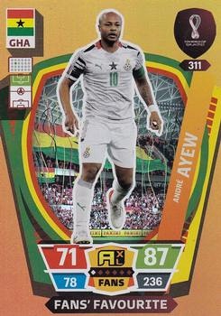 Andre Ayew Ghana Panini Adrenalyn XL World Cup 2022 Fans' Favourite #311