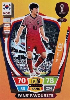 Jae-sung Lee South Korea Panini Adrenalyn XL World Cup 2022 Fans' Favourite #315