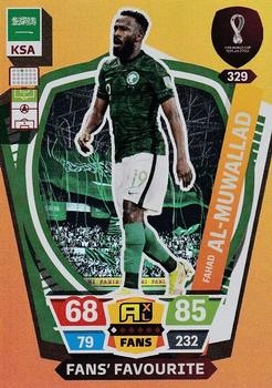 Fahad Al-Muwallad Saudi Arabia Panini Adrenalyn XL World Cup 2022 Fans' Favourite #329