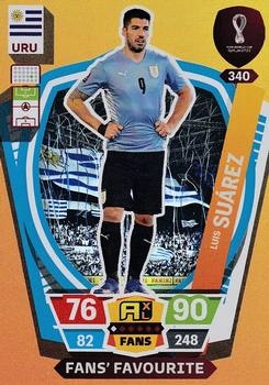 Luis Suarez Uruguay Panini Adrenalyn XL World Cup 2022 Fans' Favourite #340