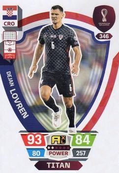 Dejan Lovren Croatia Panini Adrenalyn XL World Cup 2022 Titan #346