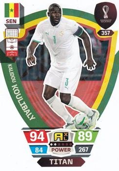 Kalidou Koulibaly Senegal Panini Adrenalyn XL World Cup 2022 Titan #357