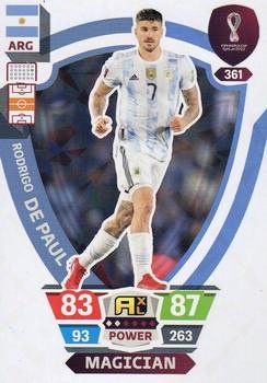 Rodrigo De Paul Argentina Panini Adrenalyn XL World Cup 2022 Magician #361