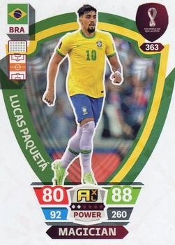 Lucas Paqueta Brazil Panini Adrenalyn XL World Cup 2022 Magician #363