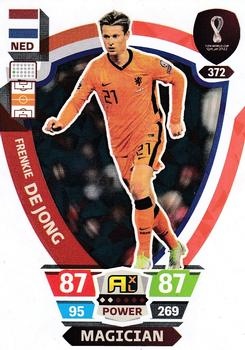 Frenkie de Jong Netherlands Panini Adrenalyn XL World Cup 2022 Magician #372