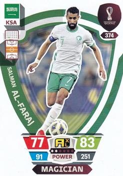 Salman Al-Faraj Saudi Arabia Panini Adrenalyn XL World Cup 2022 Magician #374