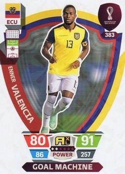 Enner Valencia Ecuador Panini Adrenalyn XL World Cup 2022 Goal Machine #383