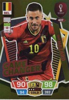 Eden Hazard Belgium Panini Adrenalyn XL World Cup 2022 Game Changer #407