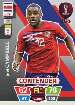 Joel Campbell Costa Rica Panini Adrenalyn XL World Cup 2022 Contender #440