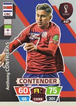 Anthony Contreras Costa Rica Panini Adrenalyn XL World Cup 2022 Contender #441