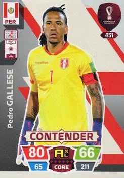 Pedro Gallese Peru Panini Adrenalyn XL World Cup 2022 Contender #451