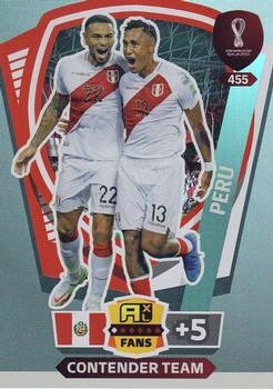 Contender Team Peru Panini Adrenalyn XL World Cup 2022 Contender Team #455