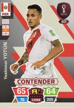 Yoshimar Yotun Peru Panini Adrenalyn XL World Cup 2022 Contender #457