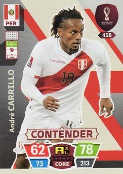 Andre Carrillo Peru Panini Adrenalyn XL World Cup 2022 Contender #458