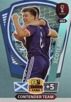 Contender Team Scotland Panini Adrenalyn XL World Cup 2022 Contender Team #464