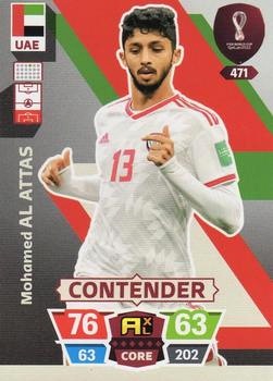 Mohamed Al Attas United Arab Emirates Panini Adrenalyn XL World Cup 2022 Contender #471