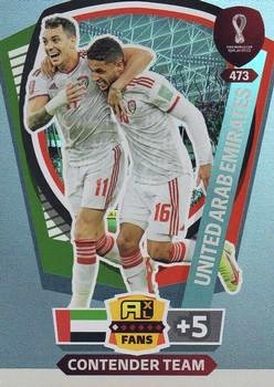 Contender Team United Arab Emirates Panini Adrenalyn XL World Cup 2022 Contender Team #473