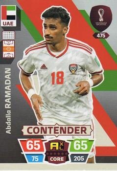 Abdalla Ramadan United Arab Emirates Panini Adrenalyn XL World Cup 2022 Contender #475