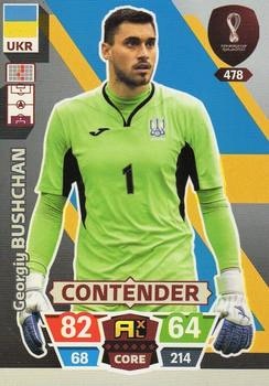Georgiy Bushchan Ukraine Panini Adrenalyn XL World Cup 2022 Contender #478