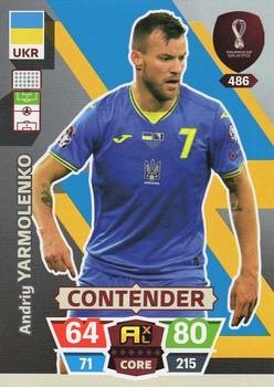 Andriy Yarmolenko Ukraine Panini Adrenalyn XL World Cup 2022 Contender #486