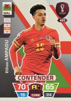 Ethan Ampadu Wales Panini Adrenalyn XL World Cup 2022 Contender #492