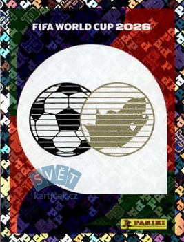 Emblem South Africa samolepka Panini World Cup 2026 #RSA1