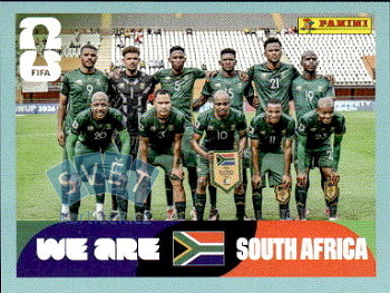 Team Photo South Africa samolepka Panini World Cup 2026 #RSA13