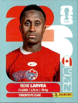 Richie Laryea Canada samolepka Panini World Cup 2026 #CAN6