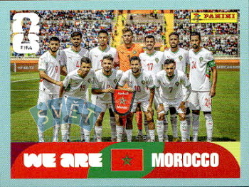 Team Photo Morocco samolepka Panini World Cup 2026 #MAR13