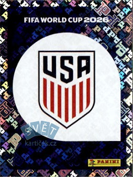 Emblem USA samolepka Panini World Cup 2026 #USA1