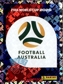Emblem Australia samolepka Panini World Cup 2026 #AUS1