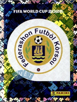Emblem Curacao samolepka Panini World Cup 2026 #CUW1