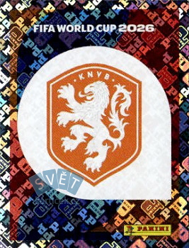 Emblem Netherlands samolepka Panini World Cup 2026 #NED1