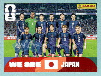 Team Photo Japan samolepka Panini World Cup 2026 #JPN13