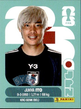 Junya Ito Japan samolepka Panini World Cup 2026 #JPN18