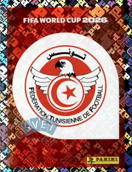 Emblem Tunisia samolepka Panini World Cup 2026 #TUN1
