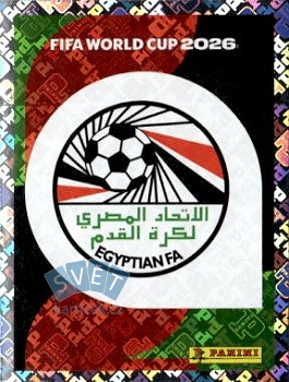 Emblem Egypt samolepka Panini World Cup 2026 #EGY1