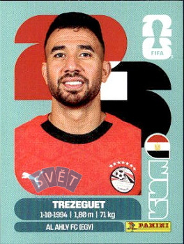 Trezeguet Egypt samolepka Panini World Cup 2026 #EGY19