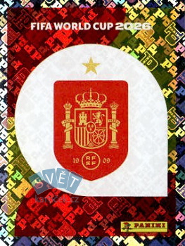 Emblem Spain samolepka Panini World Cup 2026 #ESP1