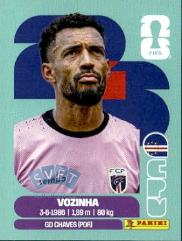 Vozinha Cape Verde samolepka Panini World Cup 2026 #CPV2